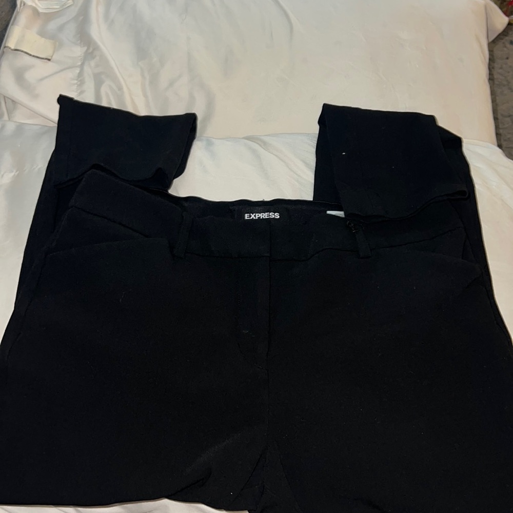 Express mid rise slacks
